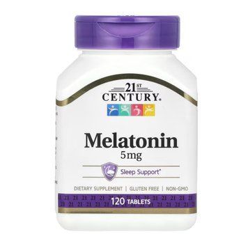 Melatonin 5 mg - 120 tabs 100-96-6179401-20 фото