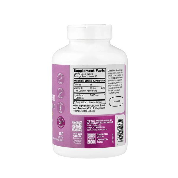 Super Collagen + C - 180 tabs 2023-10-7114 фото