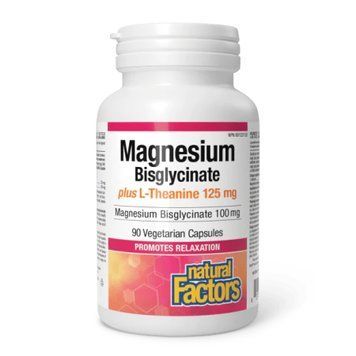 Magnesium Bisglycinate 100 mg plus L-Theanine 125 mg - 90 vcaps 2023-10-6562 фото