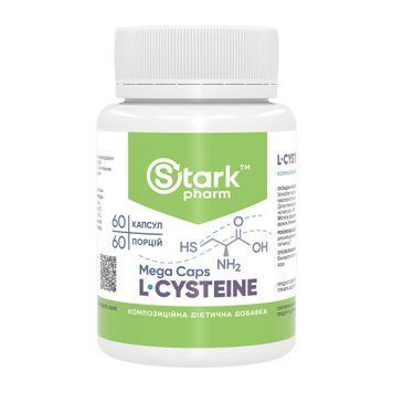 L-Cysteine Mega caps 500 mg - 60 caps 2023-10-6917 фото