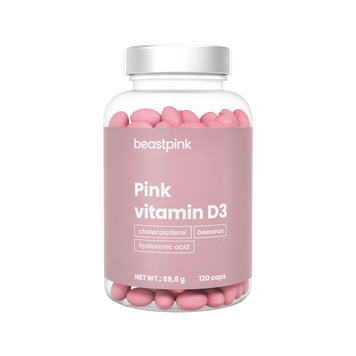 Pink Vitamin D3 2000 MO - 120 caps 1003-1101-123-22 фото