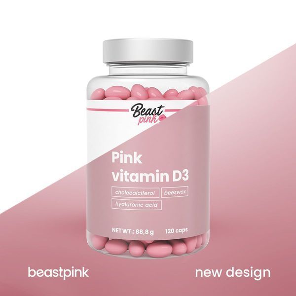 Pink Vitamin D3 2000 MO - 120 caps 1003-1101-123-22 фото