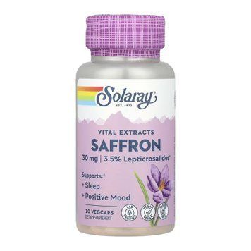 Vital Extracts Saffron - 30 vcaps 2023-10-7014 фото